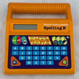 Vintage Texas Instruments Spelling B Kids Educational Learning Toy Retro 1986